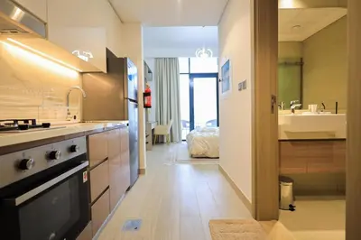 Gallery image of Kazan Homes - Splendid Studio - Close to Racecourse & Meydan Mall, Meydan District, Dubai in Dubai
