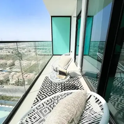 Serene Palette 1BR in Binghatti Azure with Gym & Pool