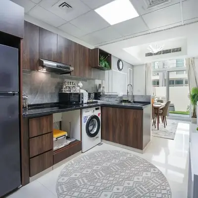 EasyGo Spacious 3BR with Garden in DAMAC Hills 2