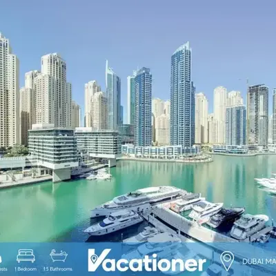Vacationer l Bright 1 Bedroom l near Marina Promenade