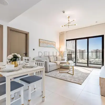 Trendy 1BR with a Glimpse of Burj Khalifa