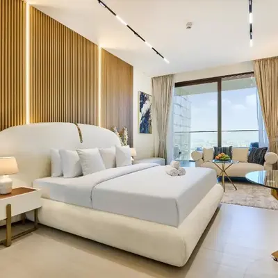 Luxury Studio with Private Jacuzzi Balcony in Trillionaire