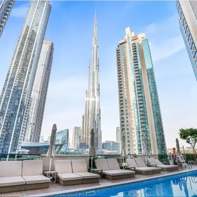 Act One Luxury 2BR Front-Row Burj & Fountain Views