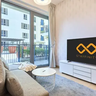 Le Pont Apartment in Port de La Mer with Pool Access