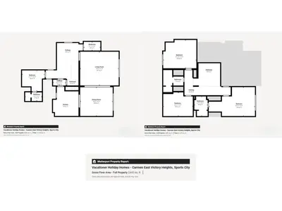 a floor plan of the residences at avalon commons at Vacationer l Family Villa with Private Pool, Private Garden in Dubai