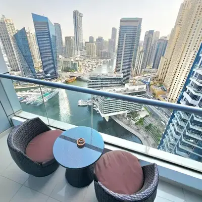 SUNRISE HOMES - Stunning 1BR Marina View near Beach walk