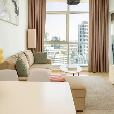 Luxury 1BR with Marina Views Swimming Pool Gym