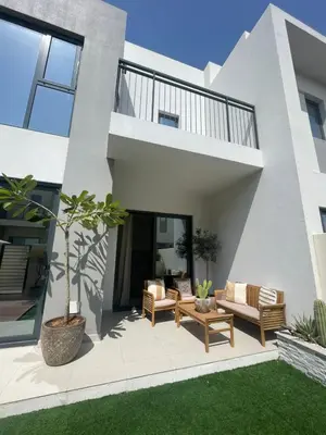 a rendering of a house with a patio at Bright & Stylish 4BR Villa in Dubai
