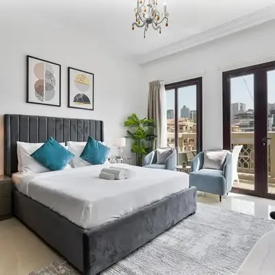 Chic Studio in JVC near Butterfly and Miracle Garden