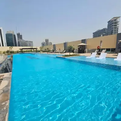Chic Studio close to Dubai Mall with Canal Views