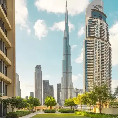 1BR in Emaar Burj Royale - 1min walk to Fountain&Dubai Mall