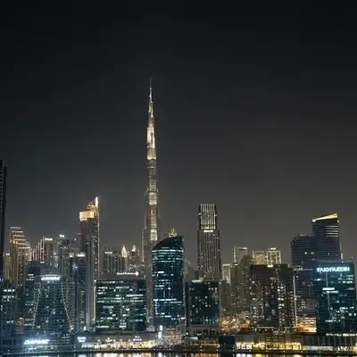 Business Bay 1BR Burj Khalifa&Canal Views