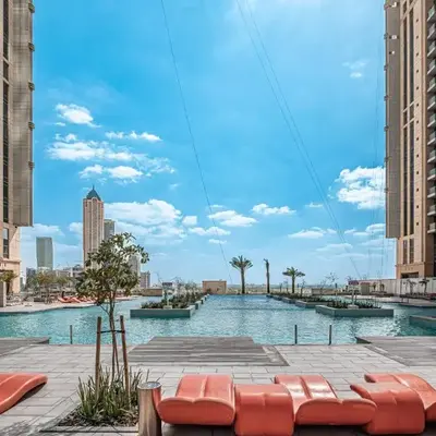 Luxury Leisure Massive Pool Oasis in Amna Tower