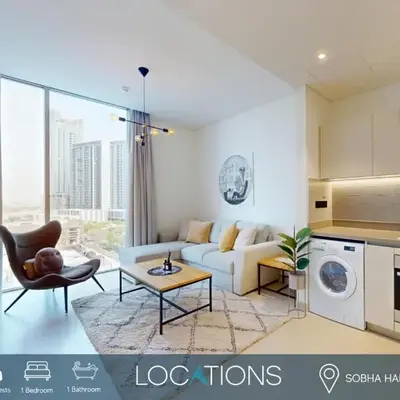 Locations l Elegant One Bedroom l City Views and Free Pool