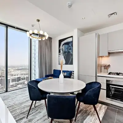 Fancy 1BR apartment The Crest at Sobha Hartland
