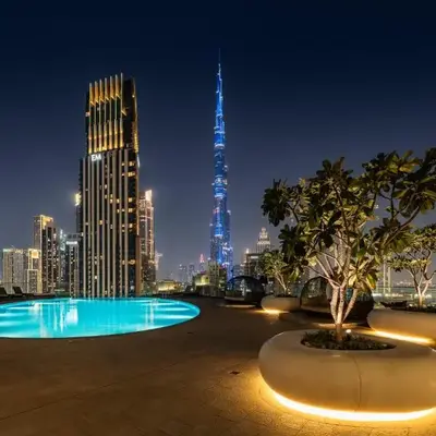 Downtown Luxury 2 Bedroom Apartment with Iconic Burj Khalifa Views