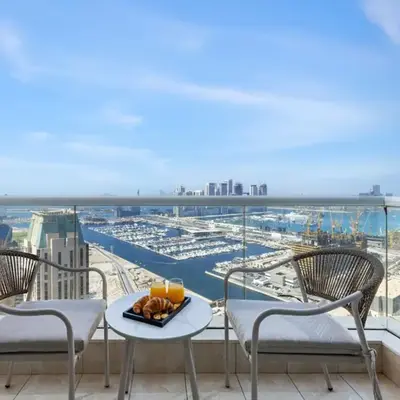 Marina 2BR with 31st-Floor Ocean View