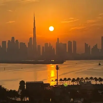 Luxury Stay - Dubai Creek Harbour - Branded Living - Burj View