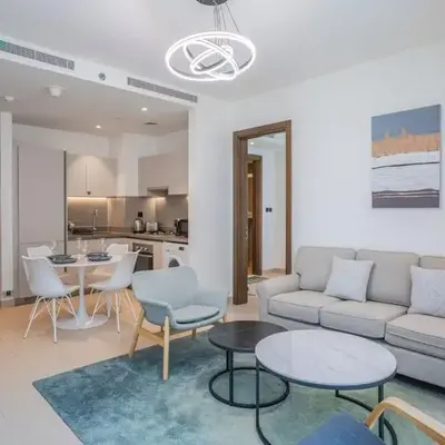 Blue Breeze - Luxury 2BR in Sobha Creek Vistas Near Downtown