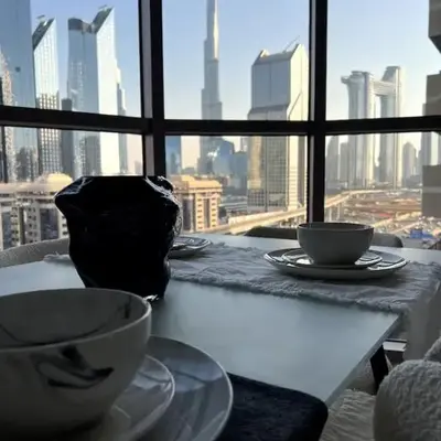 Amazing 1BR Full Burj View