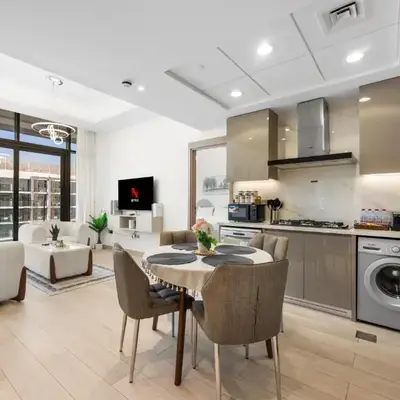 Bright Designer Stay in Luxurious Comfort