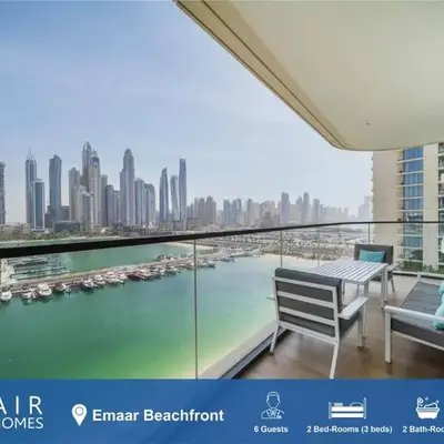 Modern 2BR Retreat with Stunning Sea Views