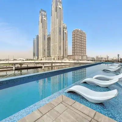 Luxury Suite Huge Terrace Canal and Gevora Views with Infinity Pool