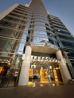 a tall building with a lot of windows at Luxury Studio in JLT near Metro & Lake View in Dubai