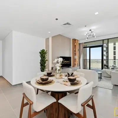 Premium 1BR with Panoramic Views Creek Harbour Steps from Creek Harbour Walk