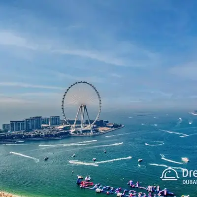 Dream Inn - Timeless Arabic-Inspired Penthouse with Private Pool and Sweeping Ain Dubai Views