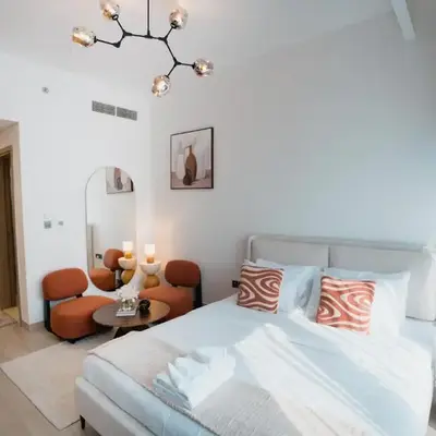 Azizi Riviera Modern Studio Near Downtown