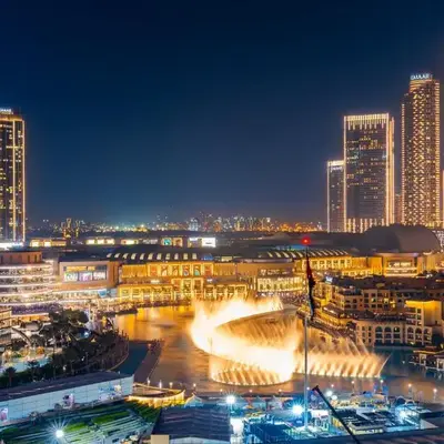 Luxury 1st Row Burj Khalifa and Fountain Views