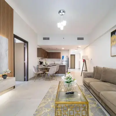 Elegant JVC 1-Bed with Upgraded Interiors