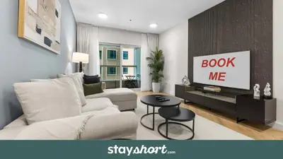 Gallery image of StayShort - Dubai Marina for 2 people with a Private Balcony in Dubai