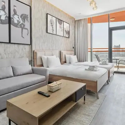 Luxury Silicon Oasis Studio Near Mall & Airport