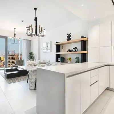 New Luxury Canalfront 2 Bedroom Apartment with Burj Views