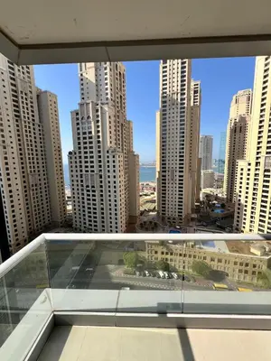 a view of a city skyline from a building at 1 BR Apartment in Dubai Marina - Paloma Tower - Sea View - 3 Mins away from Tram & Beach in Dubai