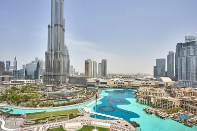 a view of a city with tall buildings at Frank Porter - Residences Tower 1 in Dubai