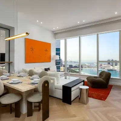 Maison Privee - High-Floor Haven with Open Sea Views on Palm Entry