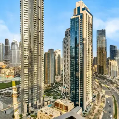 Vogue Downtown Burj Crown near Burj Khalifa and Dubai Mall