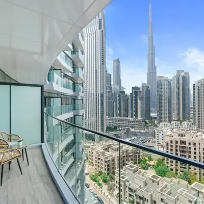 Classy and Chic 2BR in Downtown with Burj Khalifa View