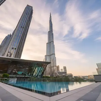Luxury Grande Signature Apartment in Dubai Downtown Steps to Dubai Mall and Burj Khalifa with Stunning Pool View by La Brisa Dubai