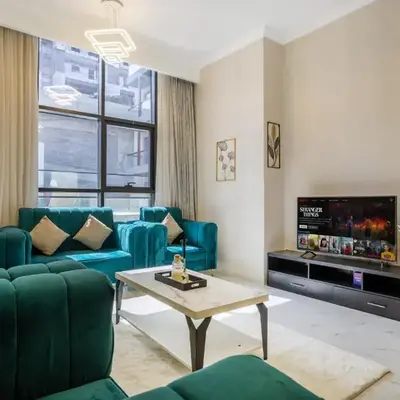 1BR Poolside Serenity in JVT