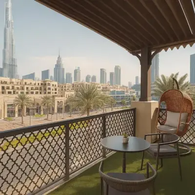 Downtown Burj Khalifa View One Bedroom Apartment