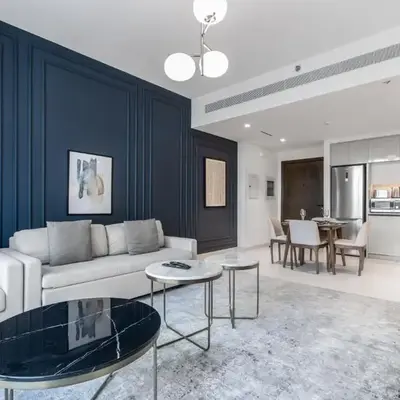 Bright 1BR Walk to Beach Marina Vista Dubai