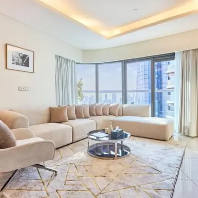 Burj Khalifa View High-Floor Upgraded 3Bed Apt