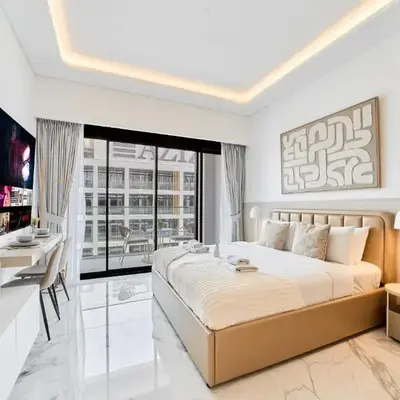 Cozy & Modern Studio Stay in Azizi Riviera Meydan