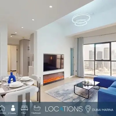 Locations l Elegant 1 Bedroom l Skyline Views l Dubai Marina