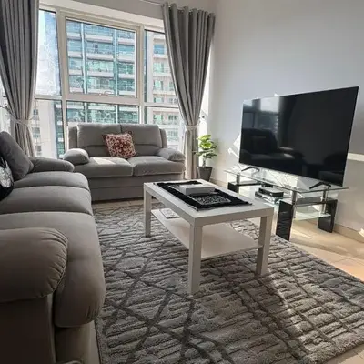 Modern 1BR -Canal Views & Burj Views -Business Bay