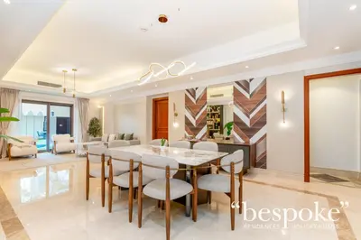 Gallery image of Bespoke Holiday Homes - Luxury 3BR Townhouse with Private Pool in Fairmont, Palm Jumeirah in Dubai
